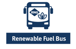 An icon representing renewable fuel bus