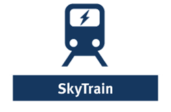 An icon representing SkyTrain